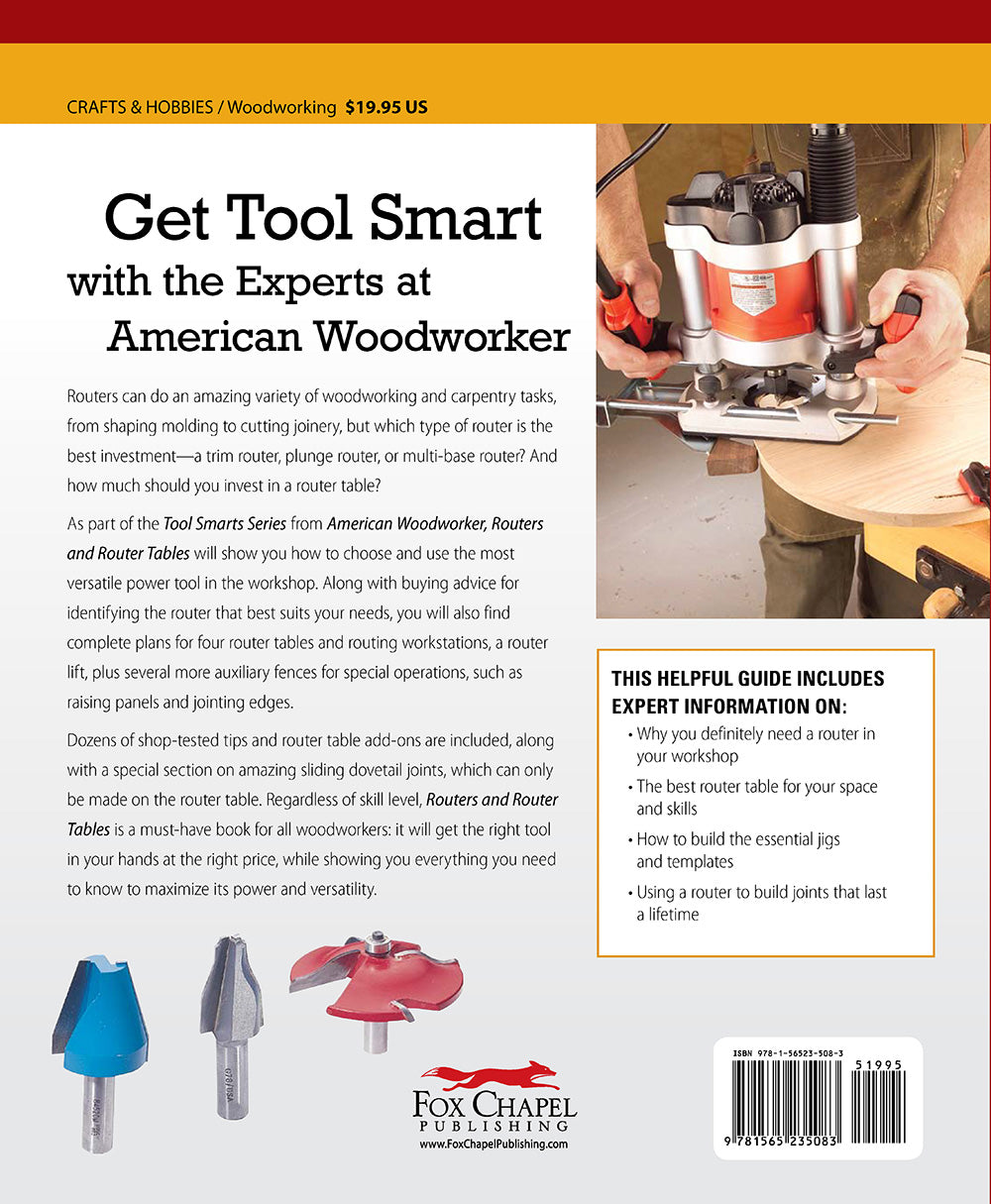 Routers and Router Tables (AW) - Fox Chapel Publishing Co.
