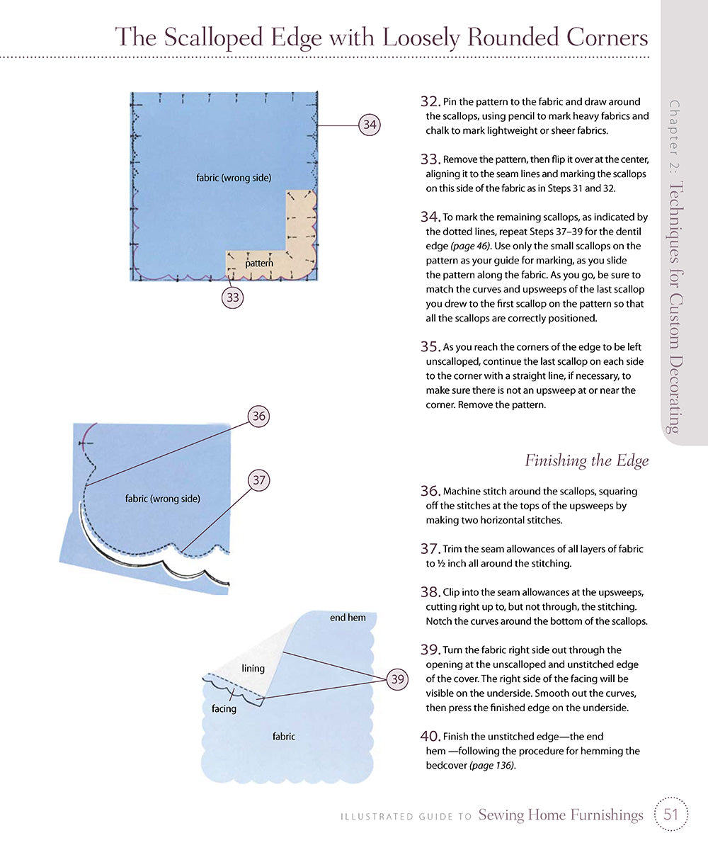 Illustrated Guide to Sewing Home Furnishings