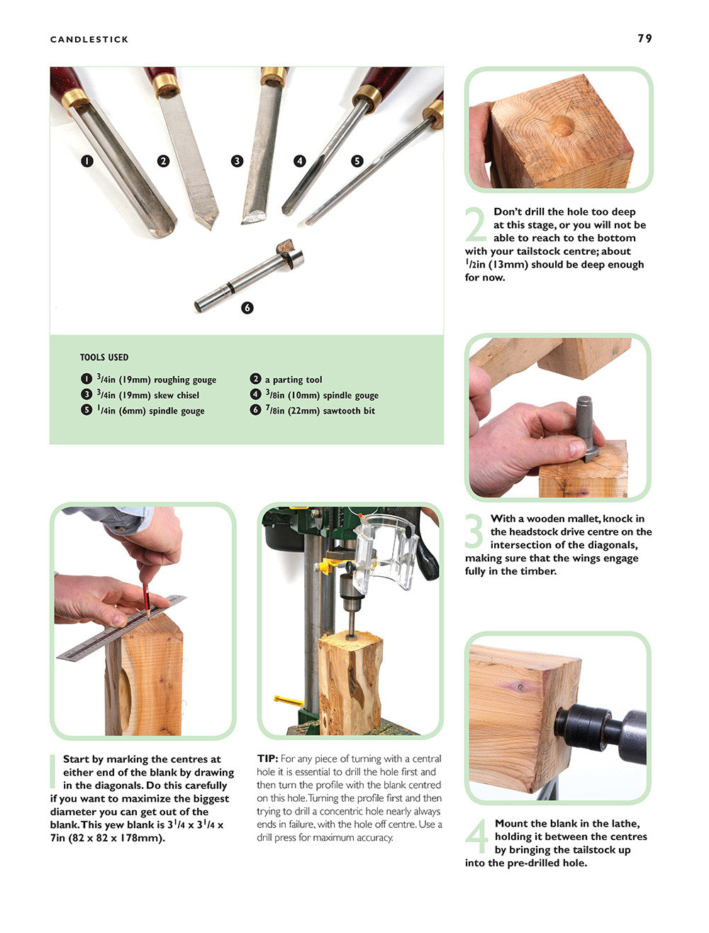 Woodturning Spindle Projects