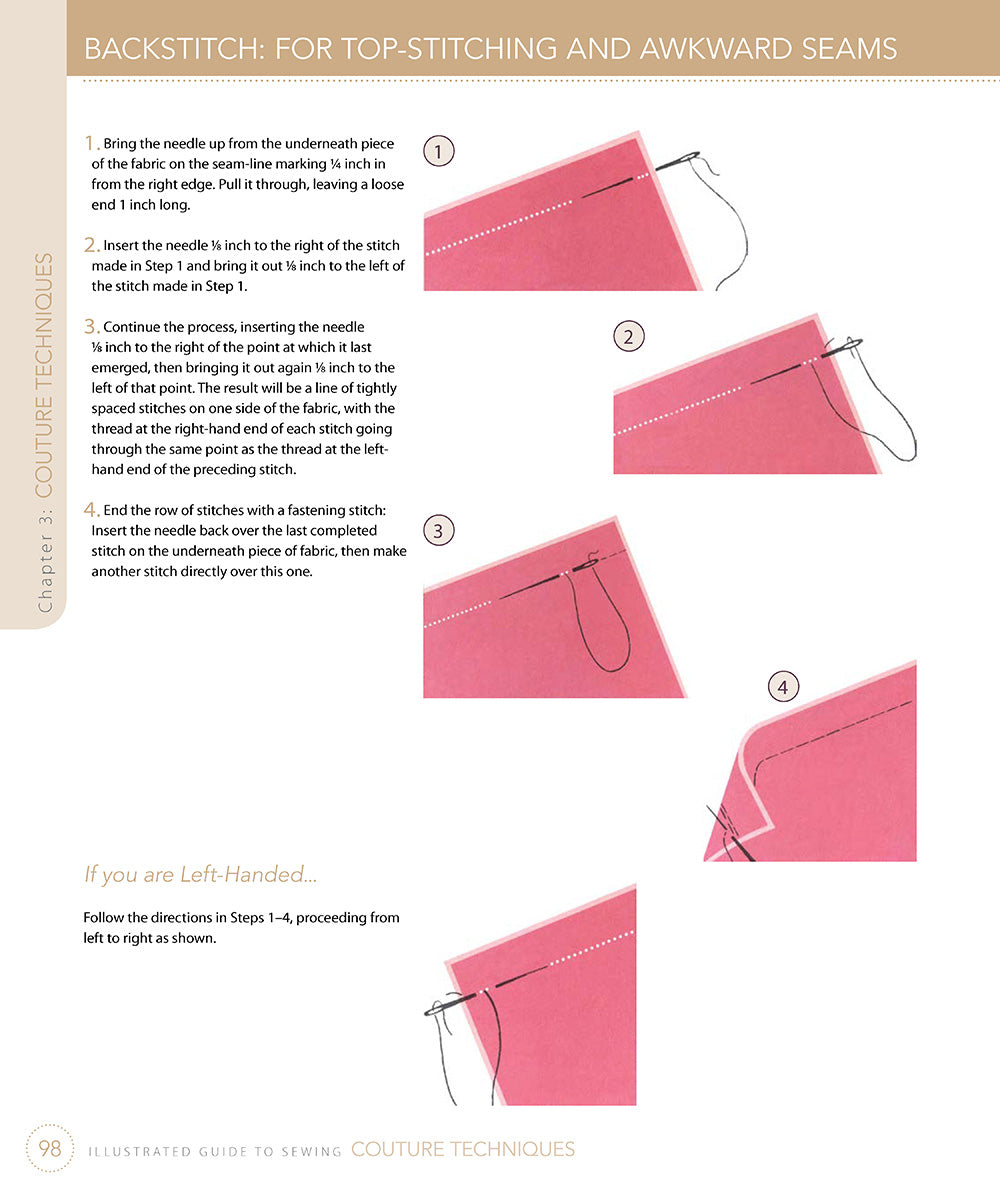 Illustrated Guide to Sewing: Couture Techniques - Fox Chapel Publishing Co.