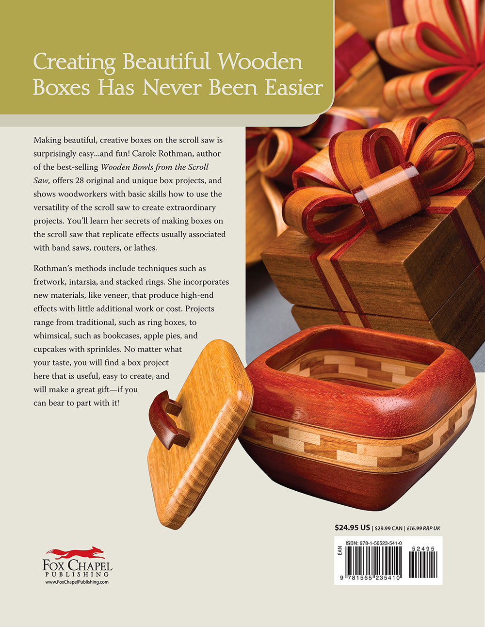 Creative Wooden Boxes from the Scroll Saw - Fox Chapel Publishing Co.