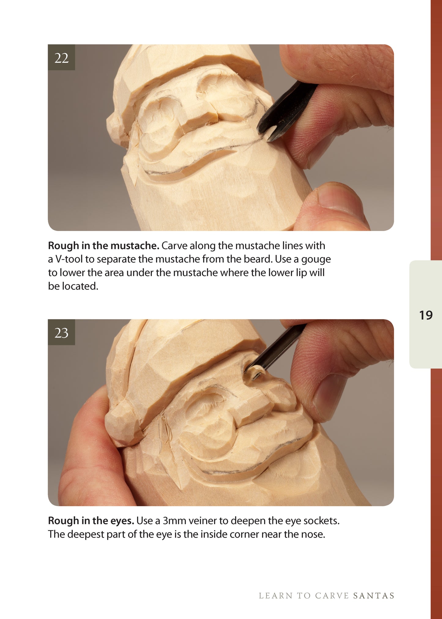 Santas Study Stick Kit (Learn to Carve Faces with Harold Enlow) - Fox Chapel Publishing Co.