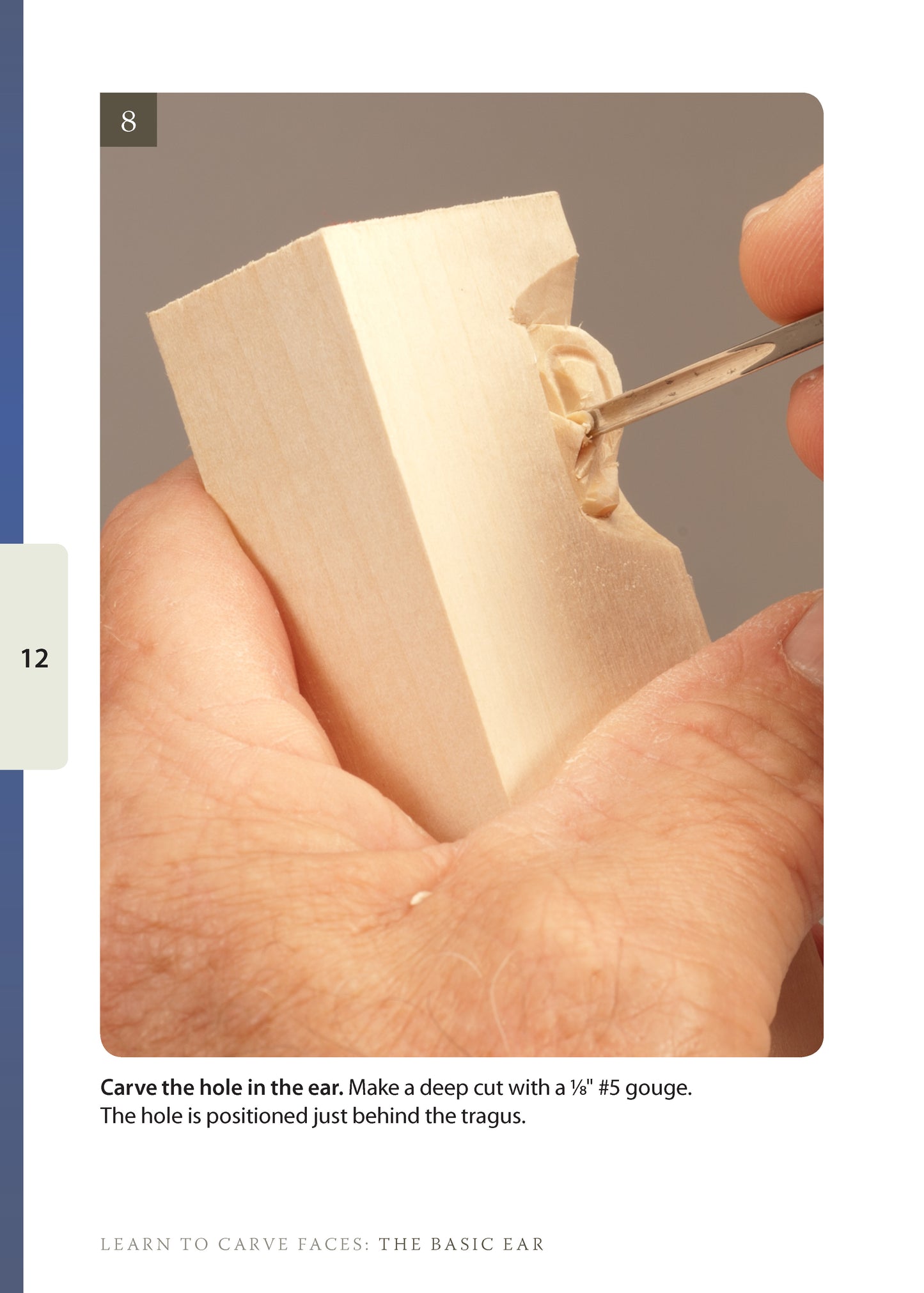 Basic Ear Study Stick Kit (Learn to Carve Faces with Harold Enlow) - Fox Chapel Publishing Co.