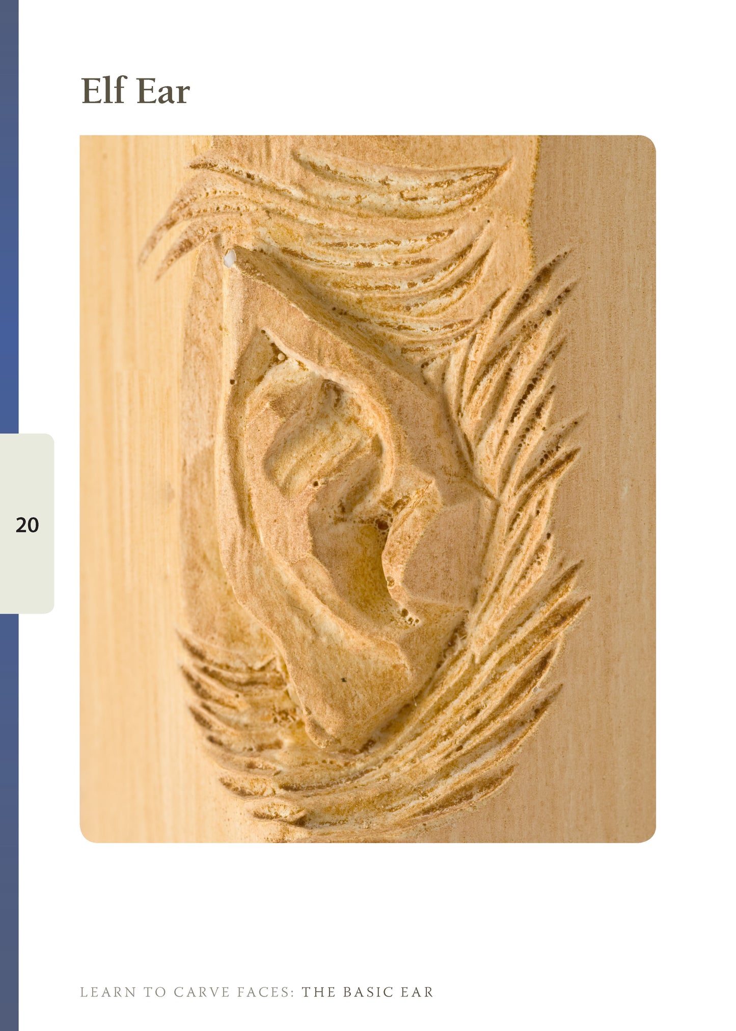 Basic Ear Study Stick Kit (Learn to Carve Faces with Harold Enlow) - Fox Chapel Publishing Co.