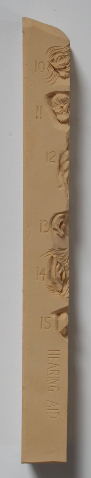 Basic Ear Study Stick Kit (Learn to Carve Faces with Harold Enlow) - Fox Chapel Publishing Co.