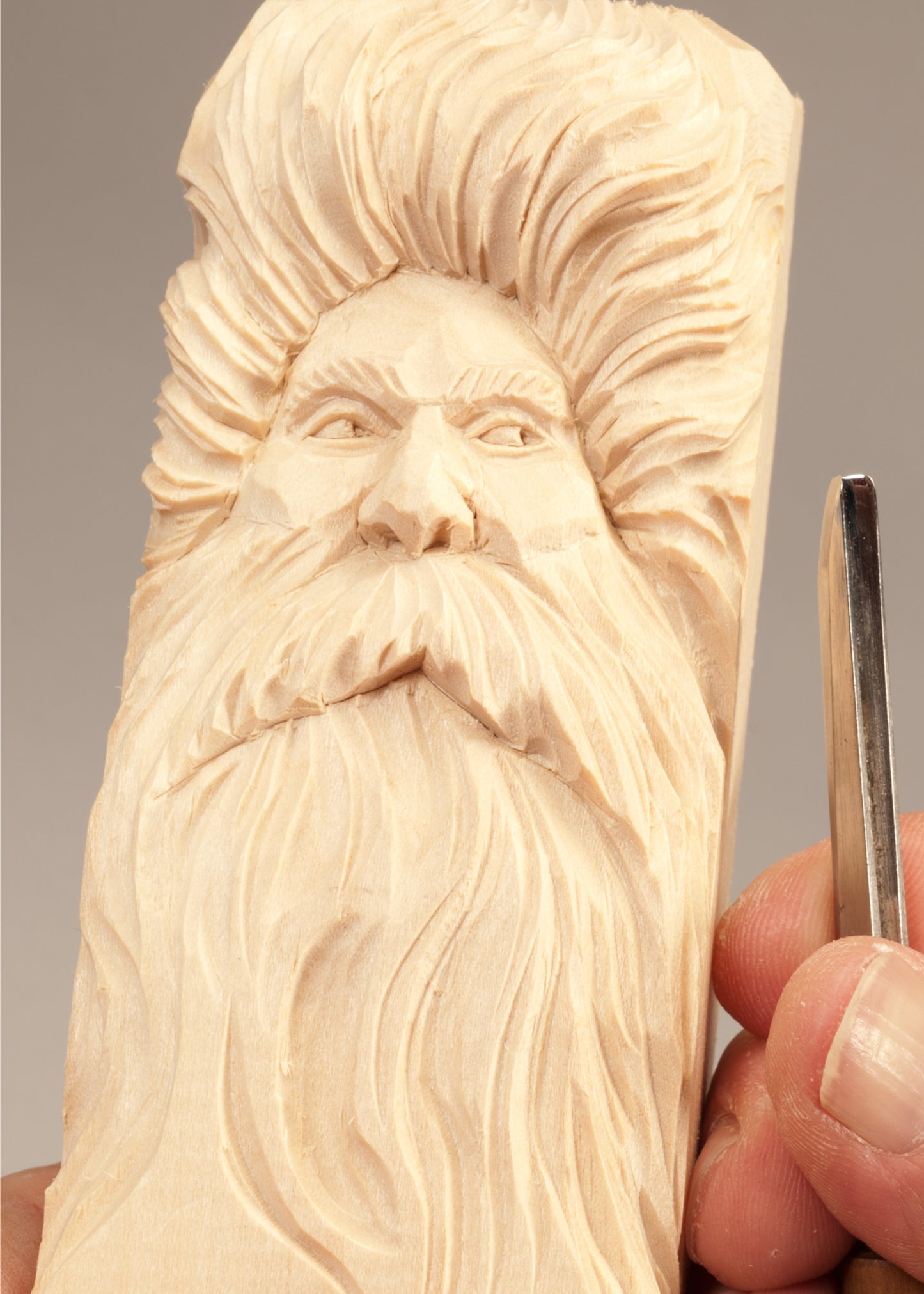 Wood Spirit Study Stick Kit (Learn to Carve Faces with Harold Enlow) - Fox Chapel Publishing Co.