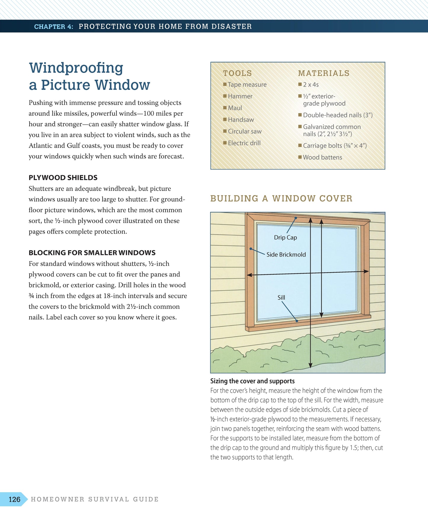 Weatherproofing