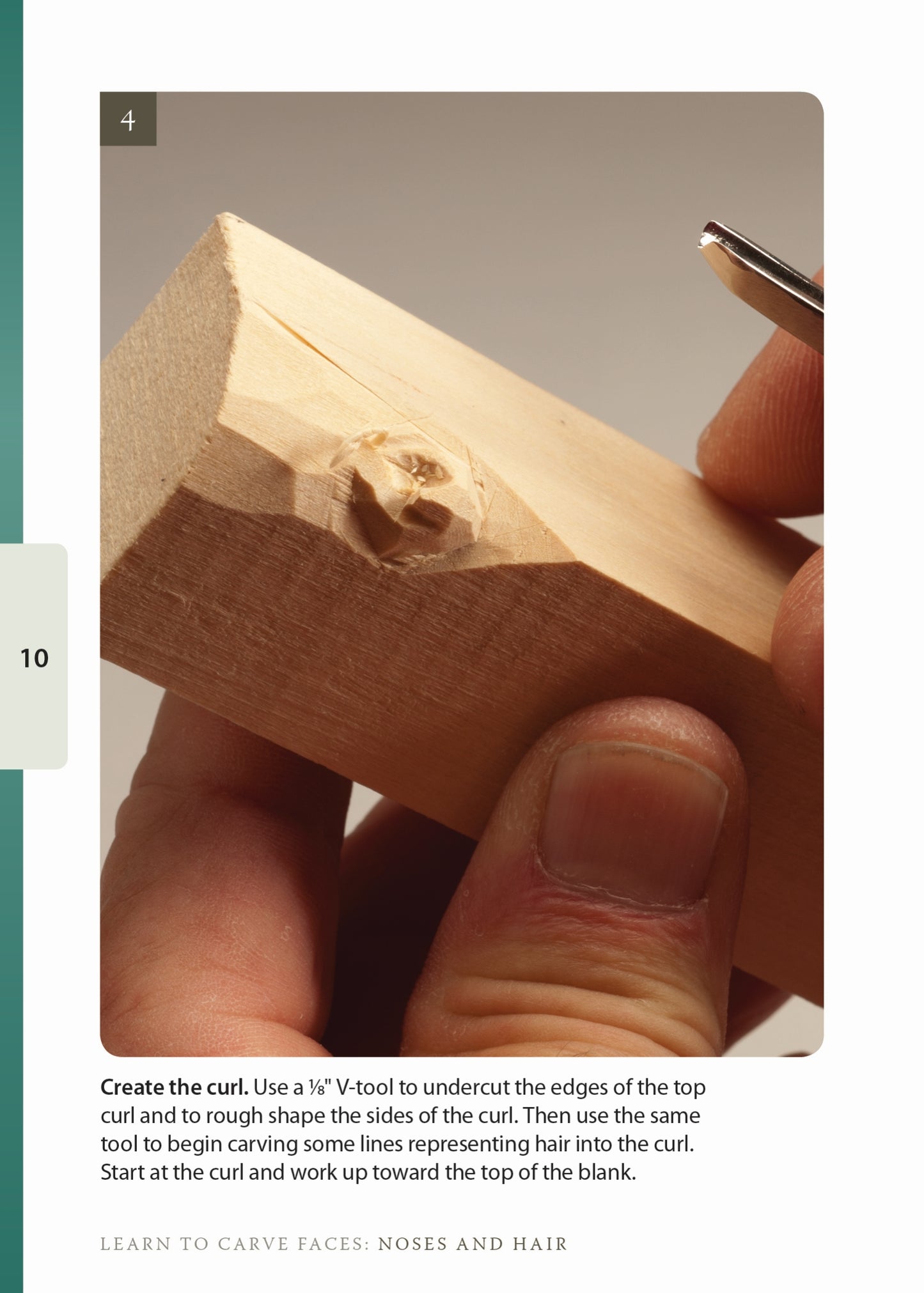 Learn to Carve Faces: Noses and Hair (Booklet) - Fox Chapel Publishing Co.
