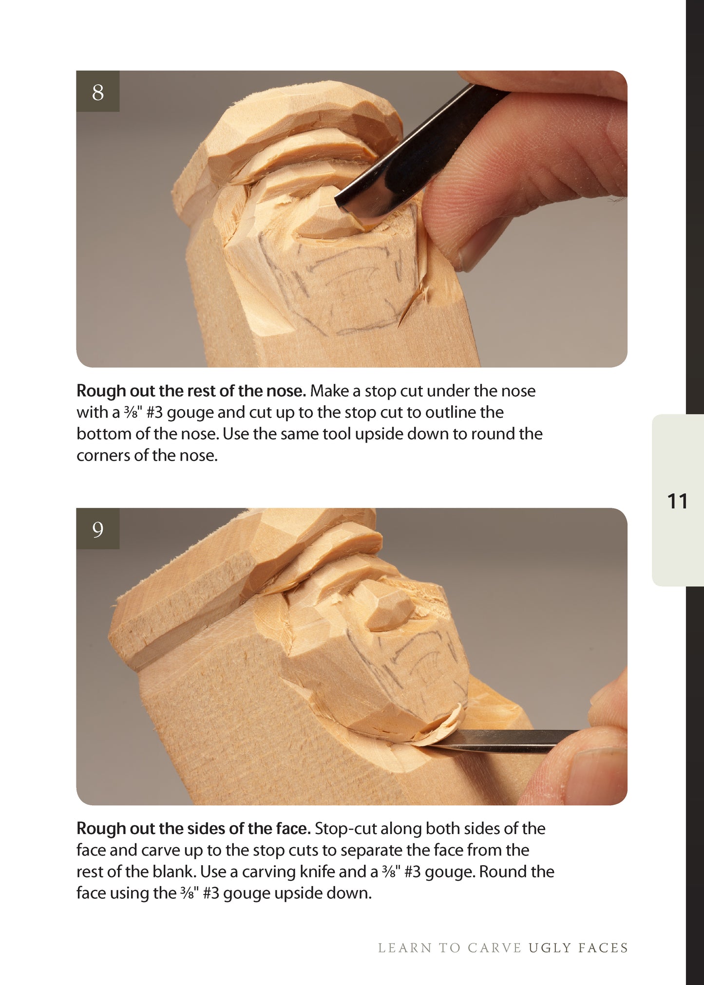 Learn to Carve Ugly Faces (Booklet) - Fox Chapel Publishing Co.