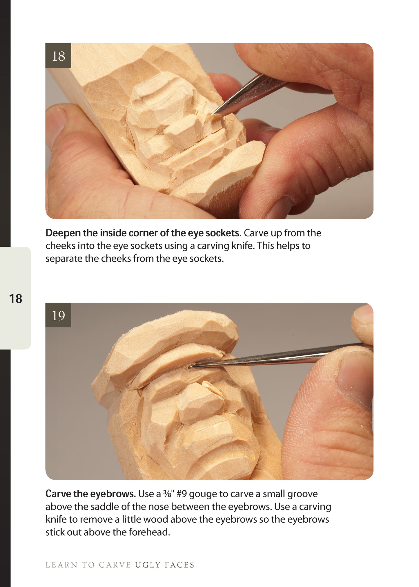 Learn to Carve Ugly Faces (Booklet) - Fox Chapel Publishing Co.