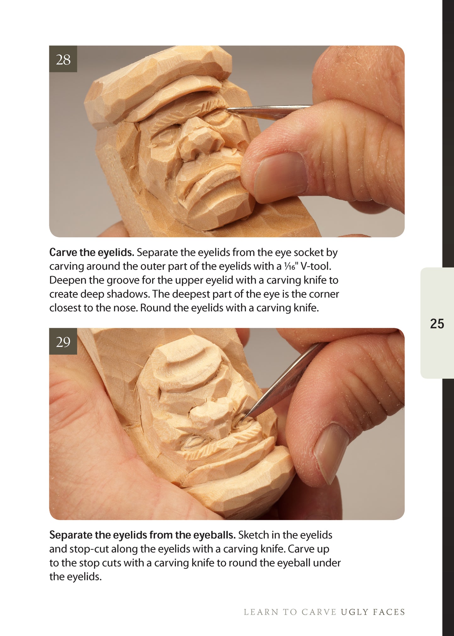 Learn to Carve Ugly Faces (Booklet) - Fox Chapel Publishing Co.