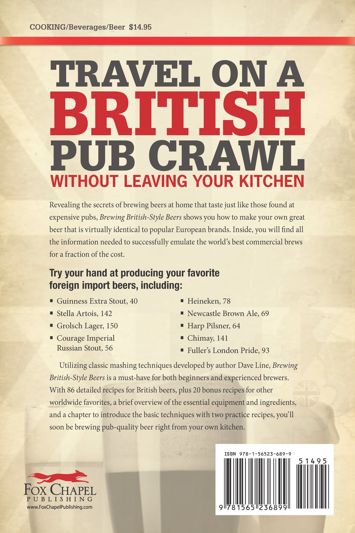 Brewing British-Style Beers - Fox Chapel Publishing Co.