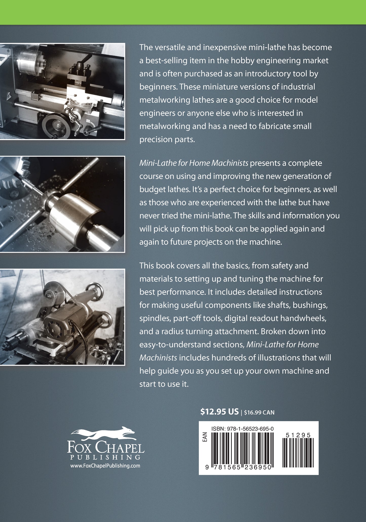 Mini-Lathe for Home Machinists - Fox Chapel Publishing Co.