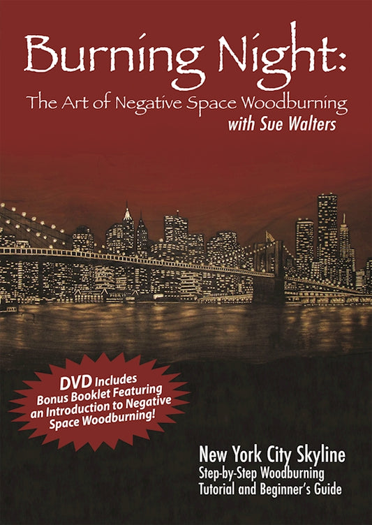 Burning Night:The Art of Negative Woodburning - Fox Chapel Publishing Co.