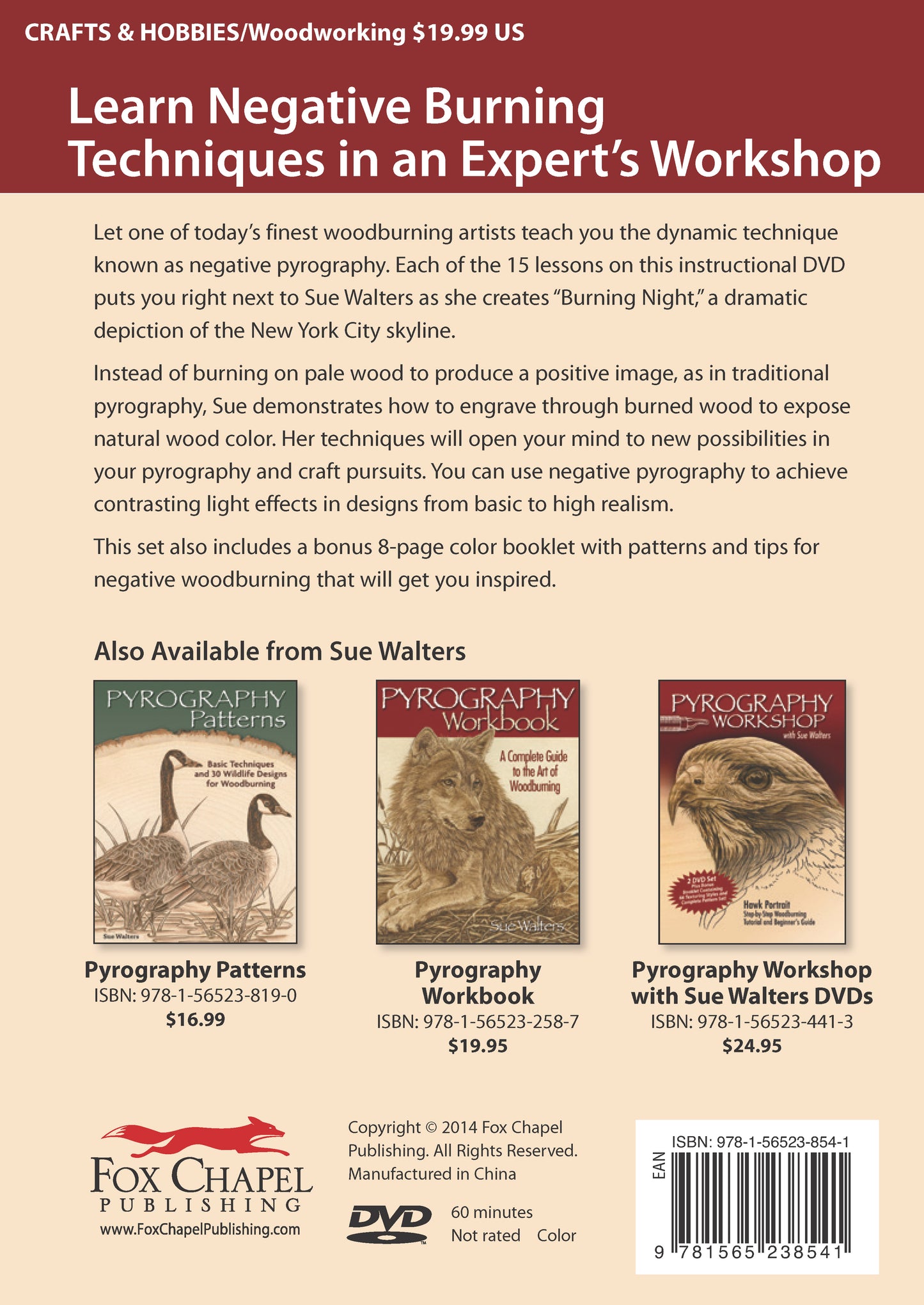 Burning Night:The Art of Negative Woodburning - Fox Chapel Publishing Co.