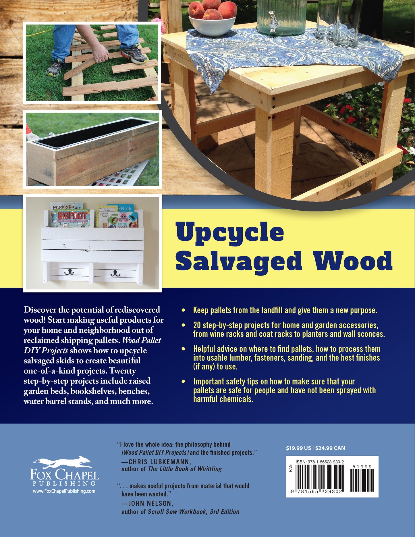 Wood Pallet DIY Projects - Fox Chapel Publishing Co.