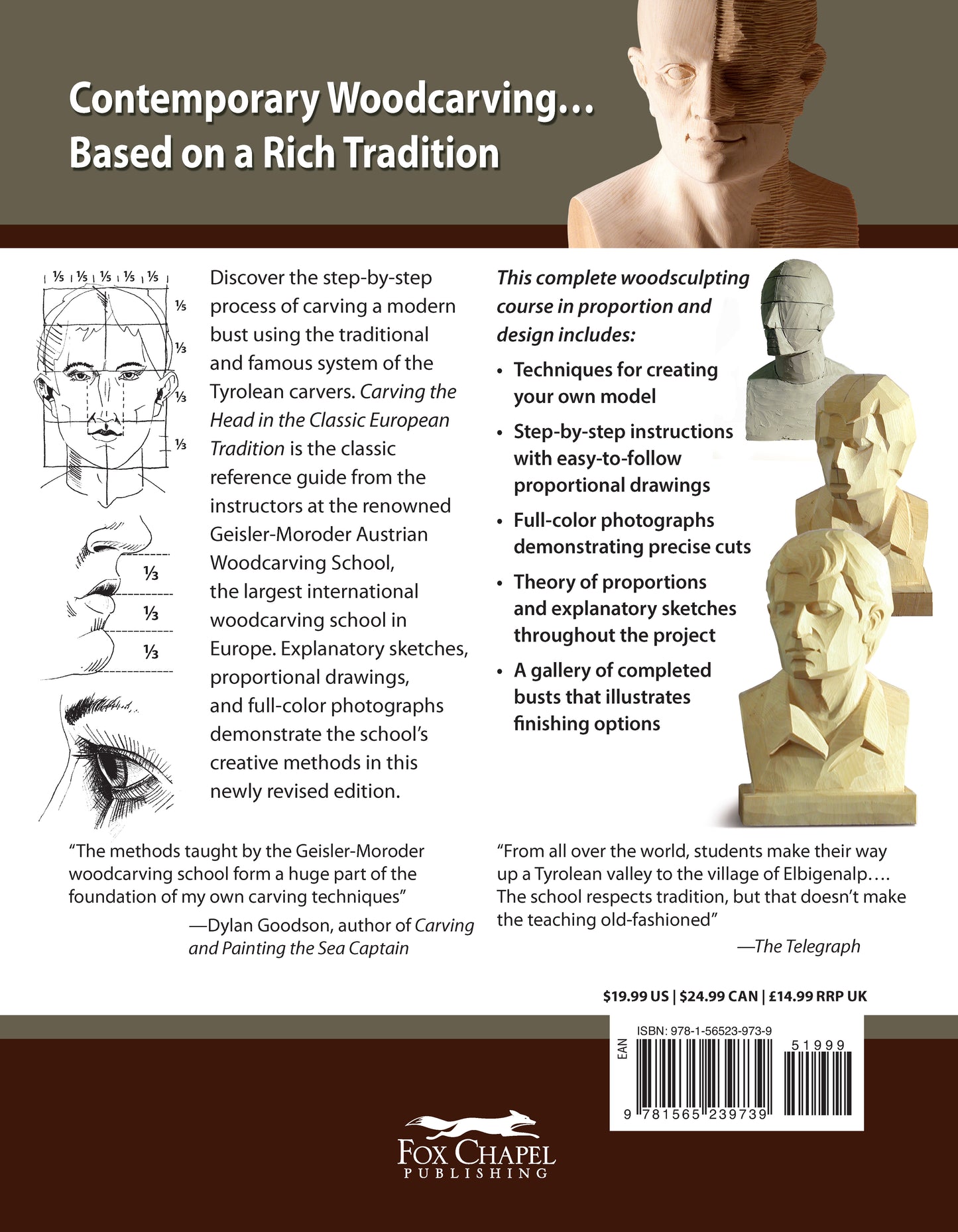 Carving the Head in the Classic European Tradition, Revised Edition