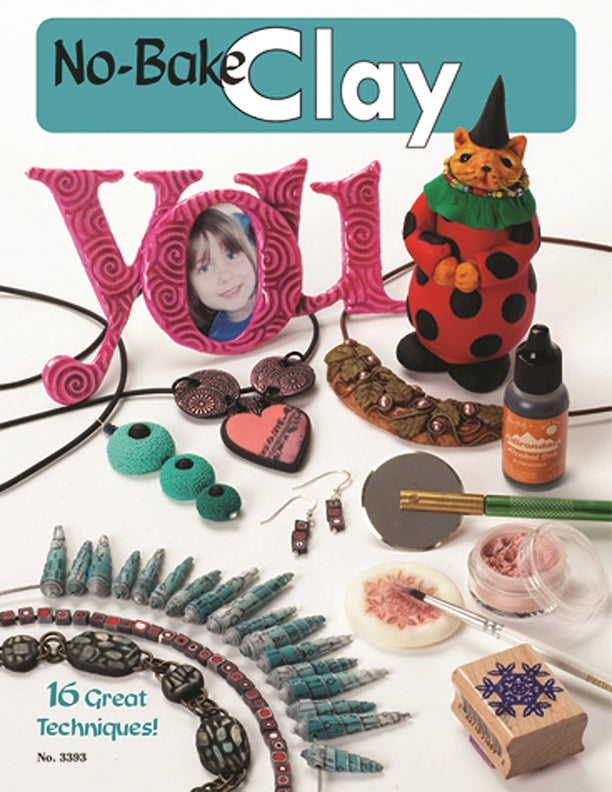 No Bake Air-Dry Clay: 16 Great Techniques [Book]