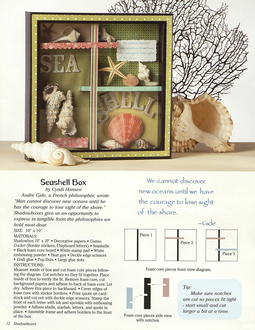 Shadowboxes for Mementos and Photos - Fox Chapel Publishing Co.
