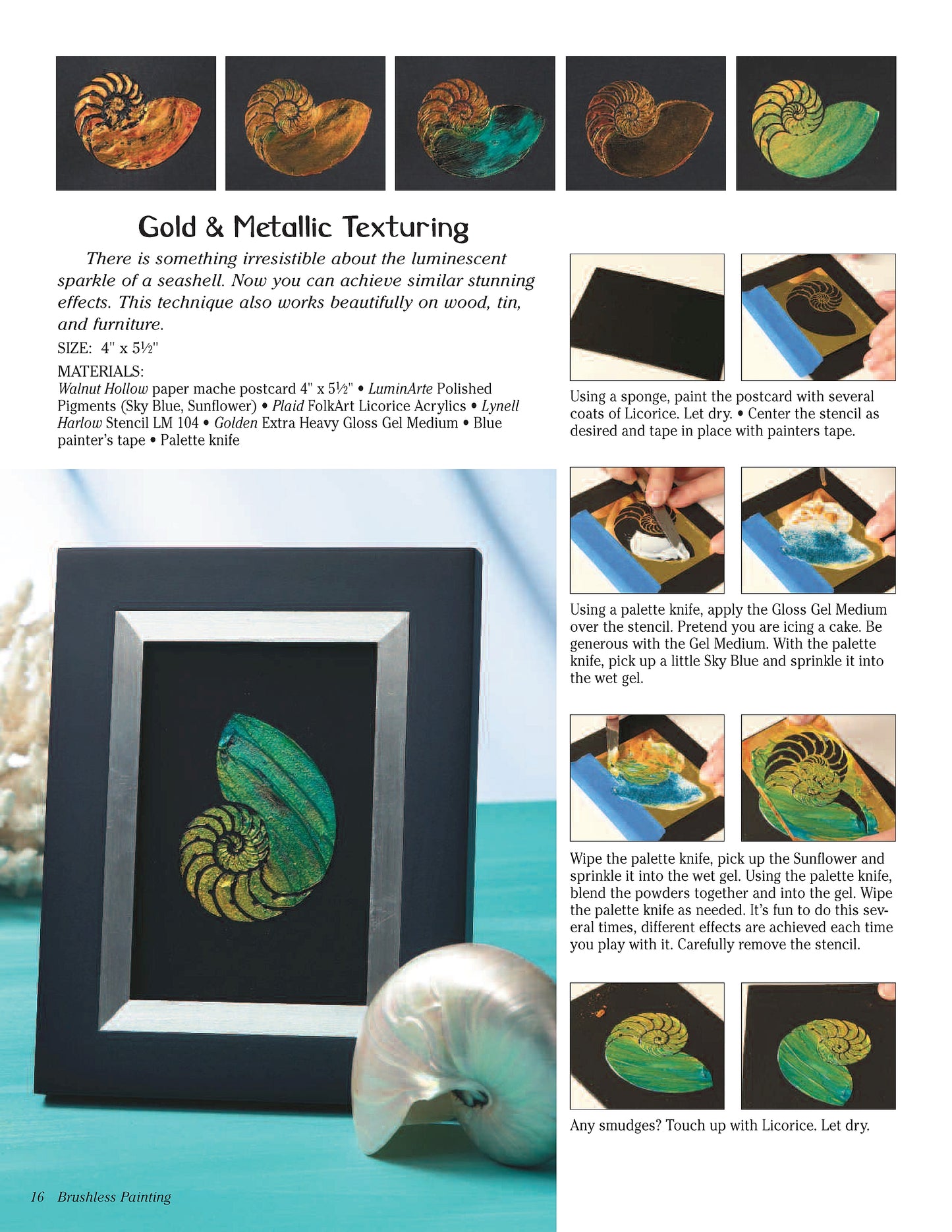Brushless Painting - Fox Chapel Publishing Co.