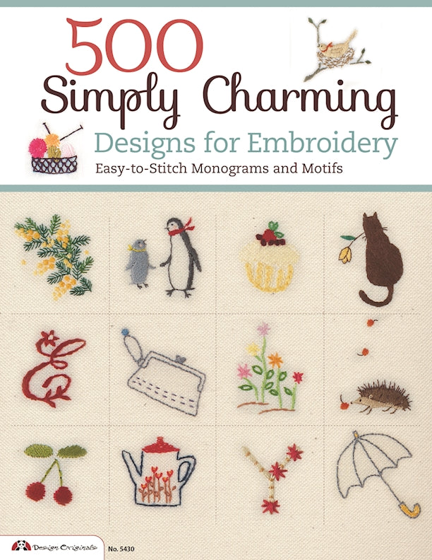 500 Simply Charming Designs for Embroidery - Fox Chapel Publishing Co.