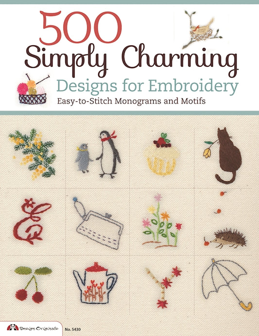 500 Simply Charming Designs for Embroidery - Fox Chapel Publishing Co.