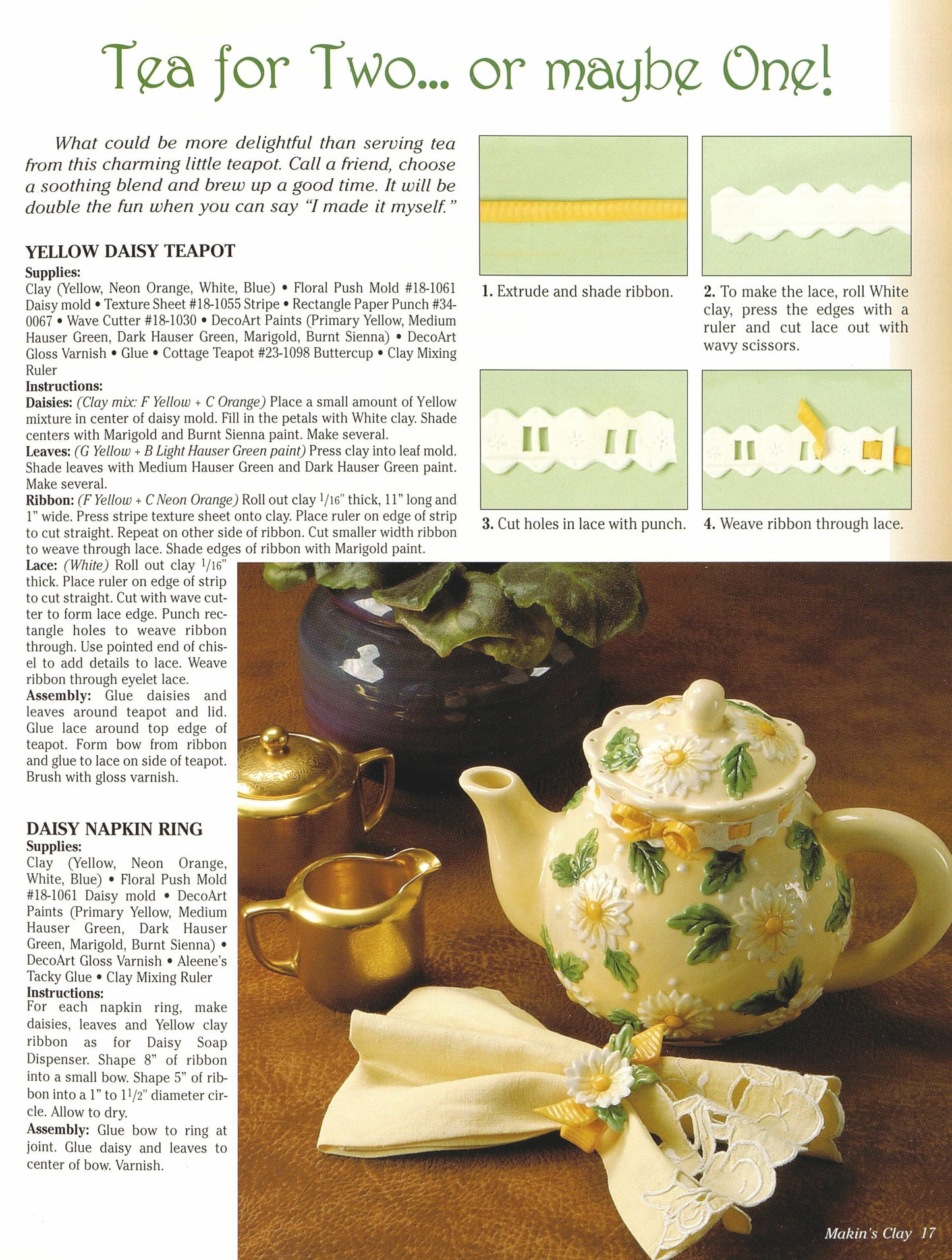 Get Rolling with Makin's Clay - Fox Chapel Publishing Co.