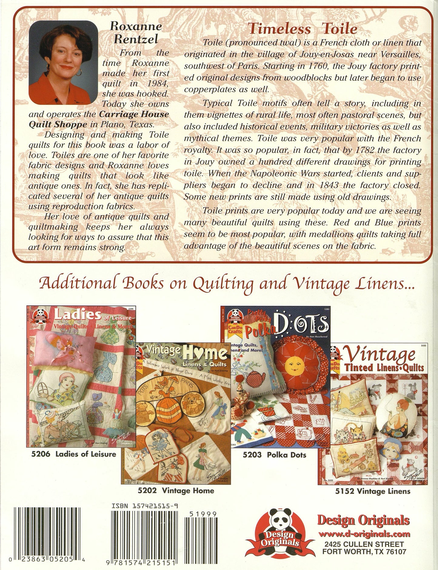 Timeless Toile - Fox Chapel Publishing Co.