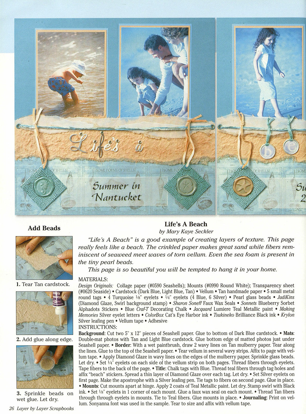 Layer by Layer Scrapbooks - Fox Chapel Publishing Co.