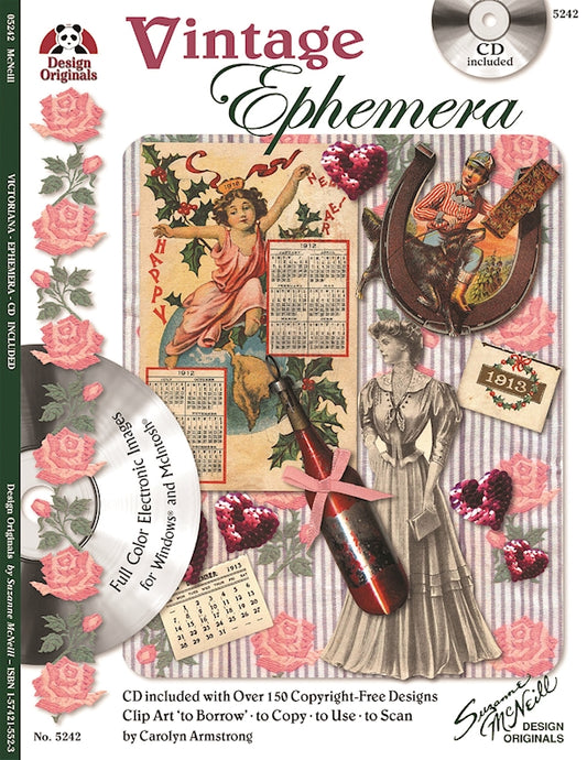 Vintage Ephemera with CD - Fox Chapel Publishing Co.