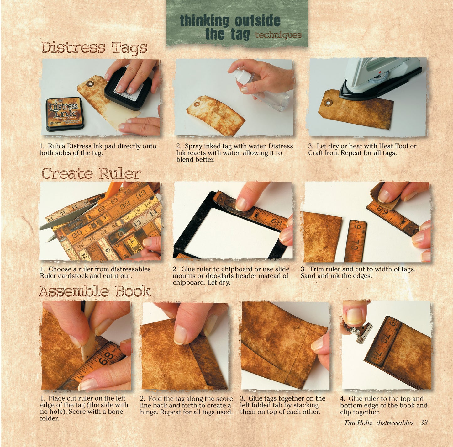 Tim Holtz Distressables - Fox Chapel Publishing Co.