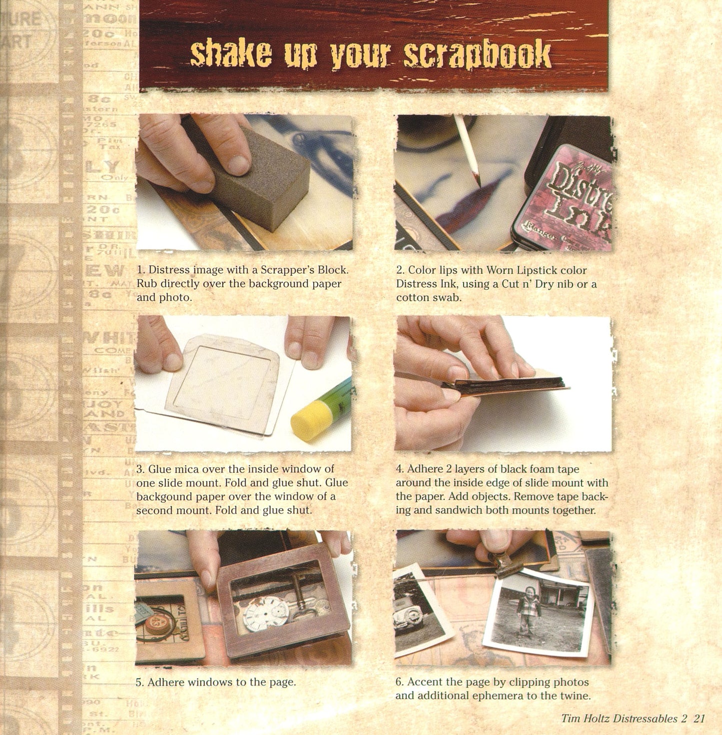 Tim Holtz Distressables 2 - Fox Chapel Publishing Co.