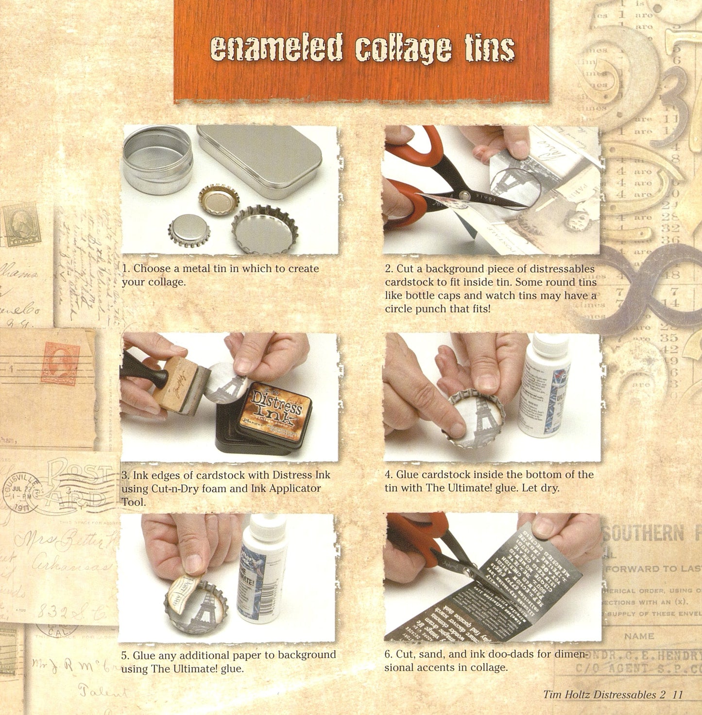 Tim Holtz Distressables 2 - Fox Chapel Publishing Co.