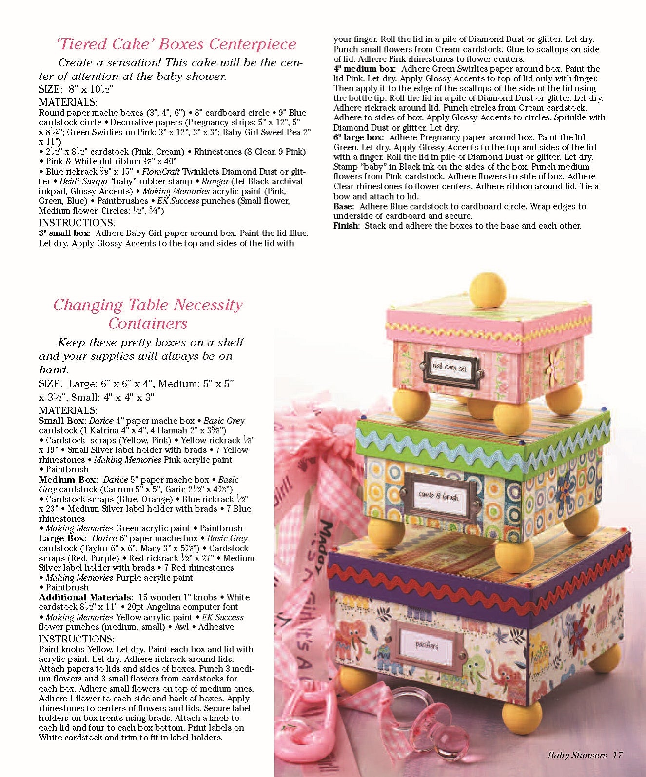 Baby Showers - Fox Chapel Publishing Co.