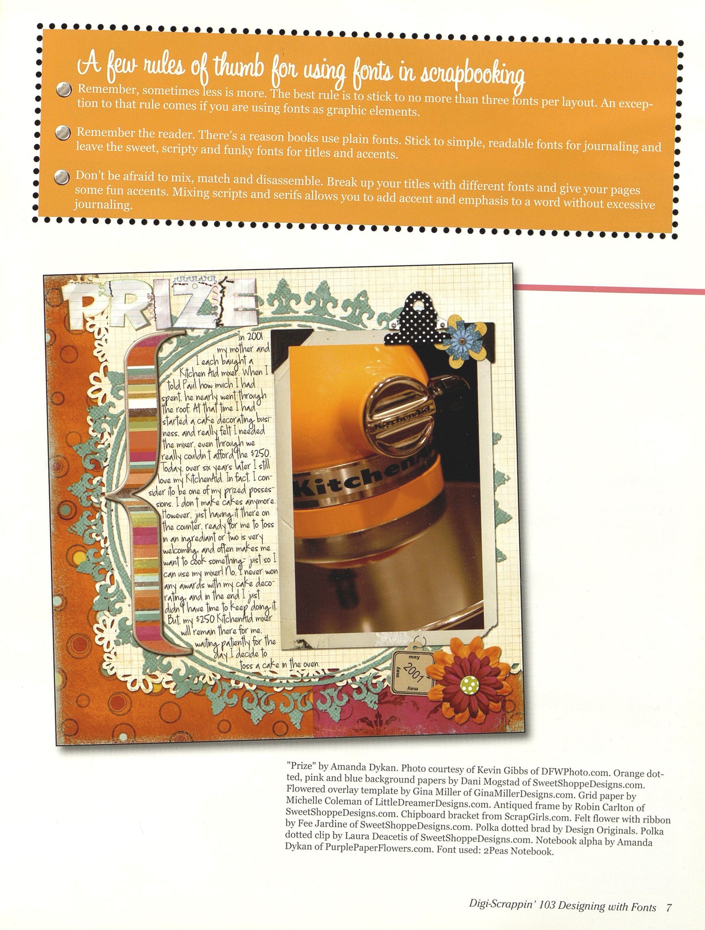 Digi-Scrappin' 103: Designing with Fonts CD - Fox Chapel Publishing Co.