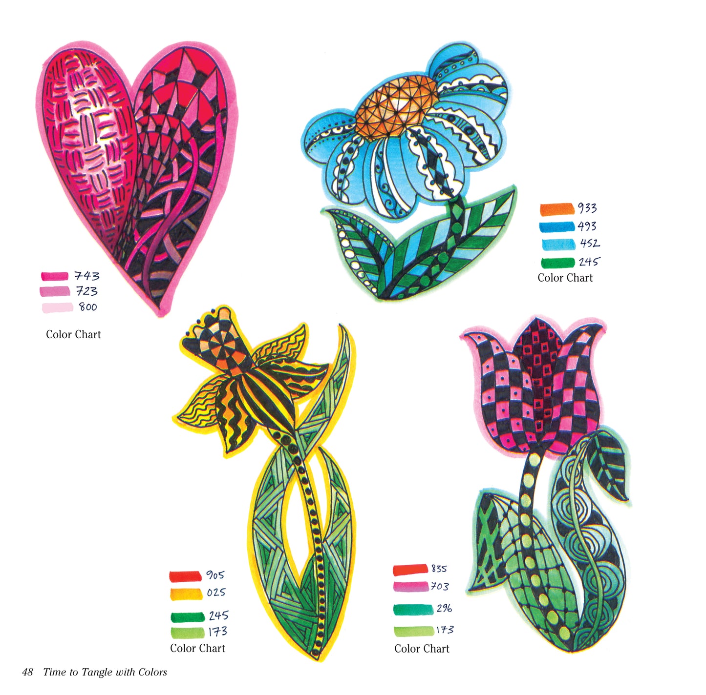 Time to Tangle with Colors - Fox Chapel Publishing Co.