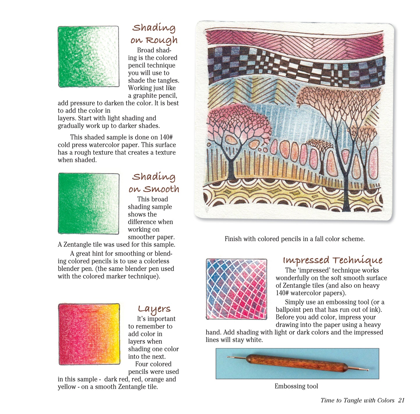 Time to Tangle with Colors - Fox Chapel Publishing Co.