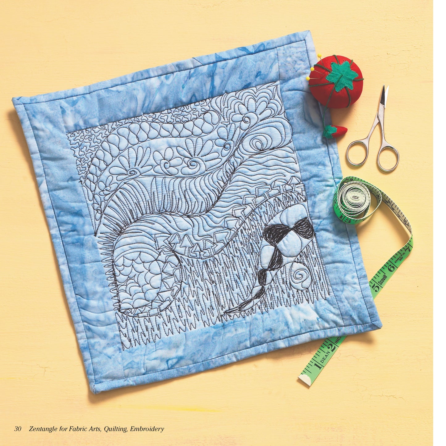 Zentangle Fabric Arts