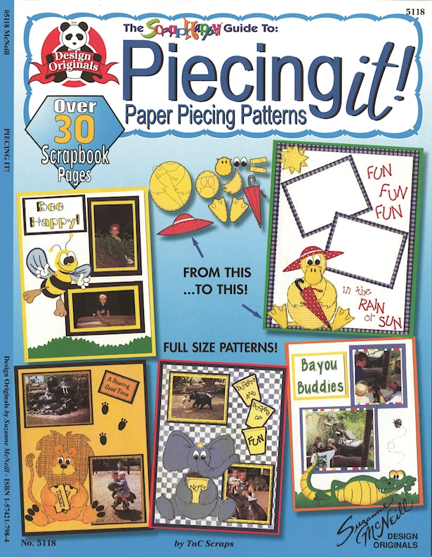 Piecing It!: The Scrap Happy Guide to Paper Piecing Patterns