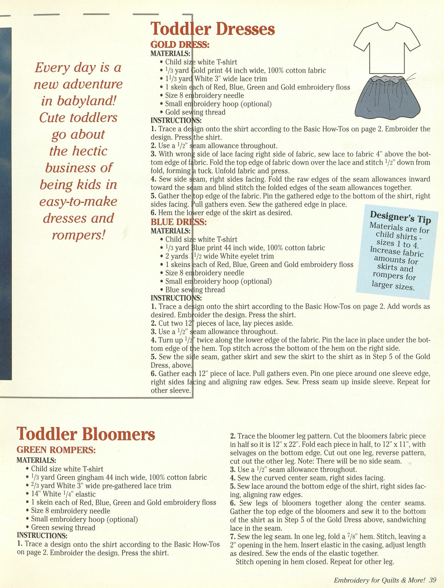 Embroidery for Quilts & More - Fox Chapel Publishing Co.