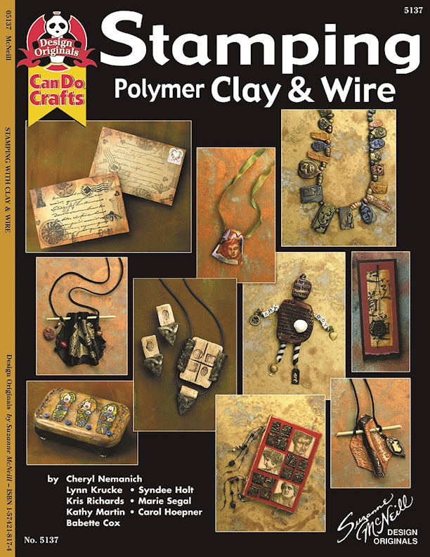 Stamping Polymer Clay & Wire