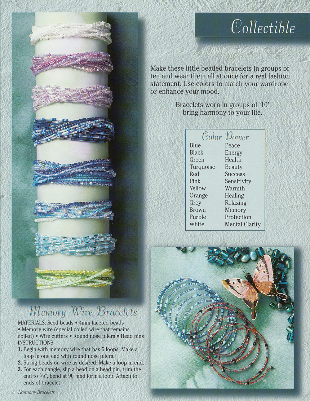 Harmony Bracelets with Stretchy Elastic - Fox Chapel Publishing Co.