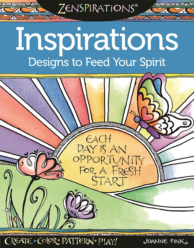 Zenspirations Coloring Book Inspirations Designs to Feed Your Spirit - Fox Chapel Publishing Co.