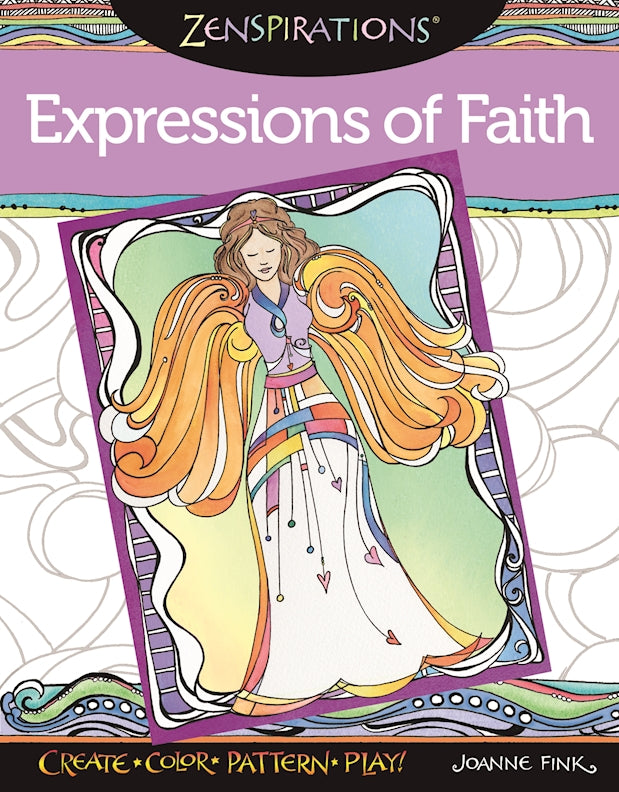Zenspirations Coloring Book Expressions of Faith - Fox Chapel Publishing Co.