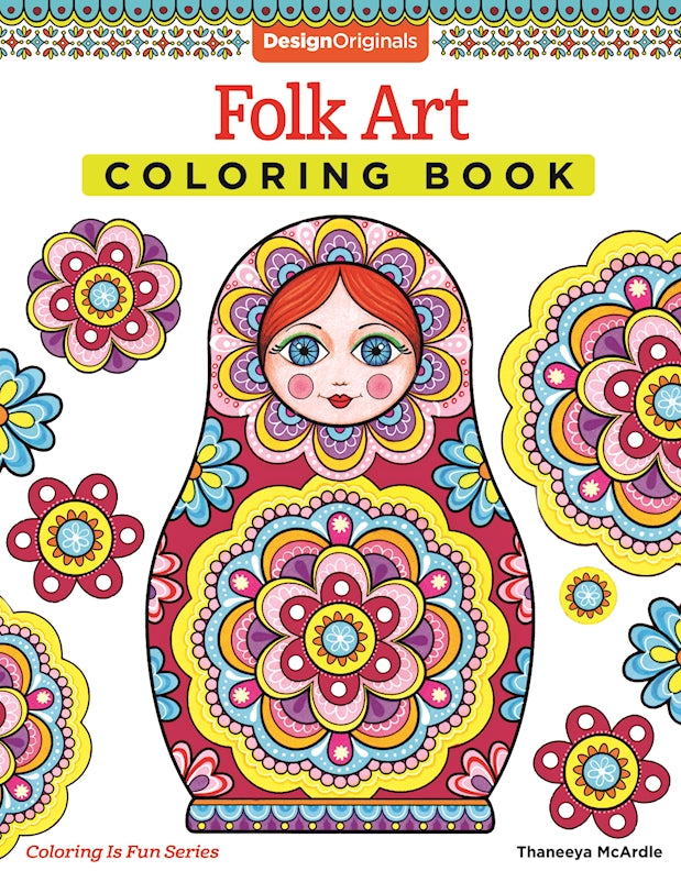 Folk Art Coloring Book - Fox Chapel Publishing Co.