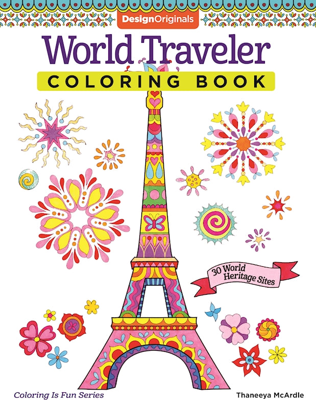 World Traveler Coloring Book - Fox Chapel Publishing Co.
