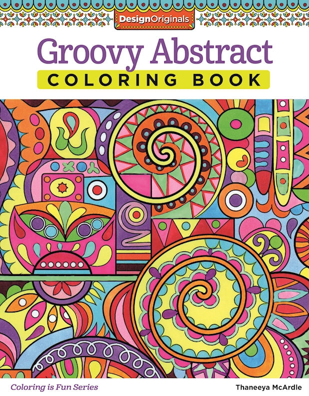 Groovy Abstract Coloring Book - Fox Chapel Publishing Co.