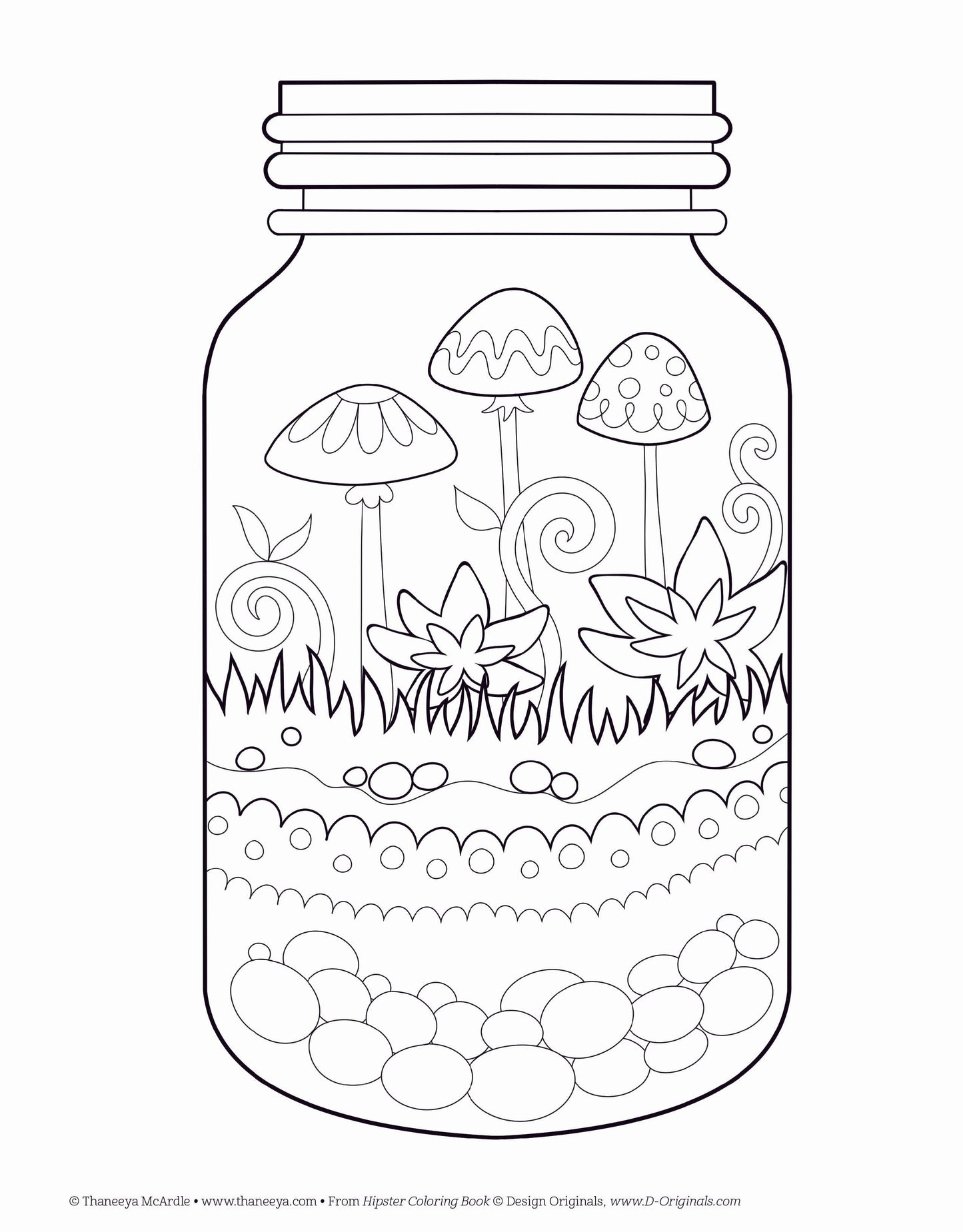 Hipster Coloring Book - Fox Chapel Publishing Co.