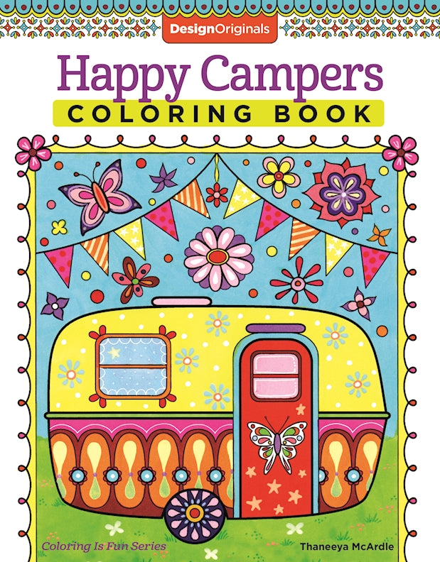 Happy Campers Coloring Book - Fox Chapel Publishing Co.