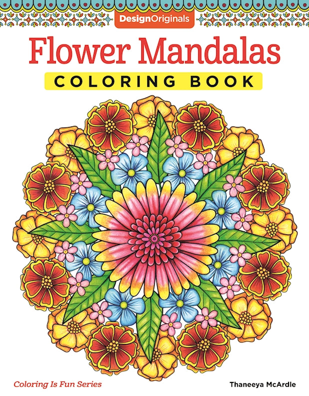 Flower Mandalas Coloring Book - Fox Chapel Publishing Co.